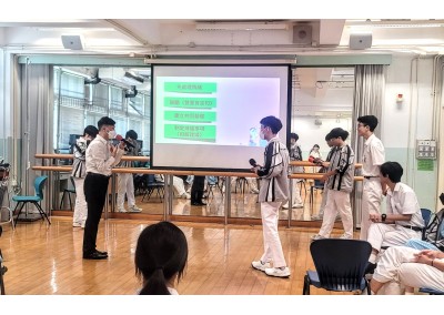 與「伊利沙伯中學」合辦 「領袖生朋輩調解培訓」 ( 2024年7月4日 )